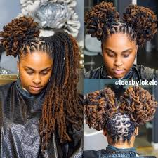 Long hair can be both a blessing and a curse. 11 8k Likes 129 Comments Kingoflocs Locsbylokelo On Instagram Surprised Keish Meish With 2 Buns Locs Hairstyles Hair Styles Dreadlock Hairstyles Black