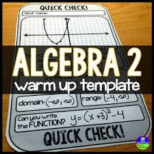 This Template Keeps Finding Domain Range Y Intercepts Zeros Graphing And Writing Functions Fresh In My Students Minds Algebra 2 Algebra Teaching Algebra