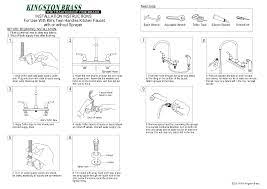 Kingston brass ks4468al metropolitan widespread lavatory faucet with metal lever handle, satin nickel. Kingston Brass Hfb7798nflsp Hfb7791nflsp Installation Guide Manualzz