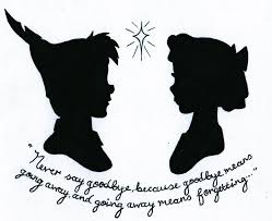 Pan And Wendy Silhouette Zendoodle