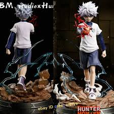 Check out amazing killua artwork on deviantart. Hunter Hunter Killua Zoldyck Bm Studio Figurine Painted 1 6 Statue New Arrival Ebay