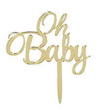 Oh Baby Cake Topper Walmart Com