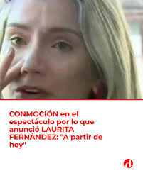 Tristeza total por lo que confirmó Laurita Fernández 😭