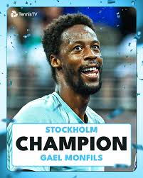 37 Feels Like Heaven 😎 Gael Monfils Tennis wins his first ATP title since  January 2022! 🇫🇷🏆 #bnpparibasnordicopen #tennis #tennistv