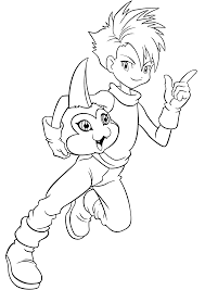 They are printable digimon coloring pages for kids. Coloring Page Digimon Coloring Pages 123