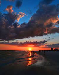 Siesta Key Beach Sunset Florida By Allan Mitchell Siesta Key Beach Beach Sunset Sunset