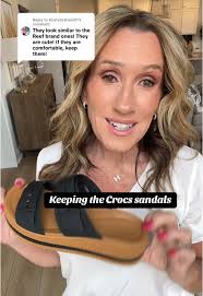 Comfortable Crocs Sandals for Women Over 50