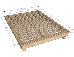 This diy platform bed is perfect for the intermediate level. Hailey Platform Bed Frame Ana White