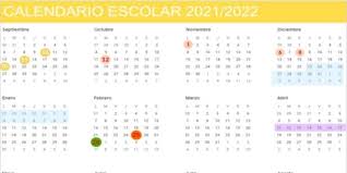 8 examen act para los estudiantes de 11. El Calendario Escolar En Sevilla Para El Ano 2021 2022 Asi Caen Los Dias Festivos Y Puentes