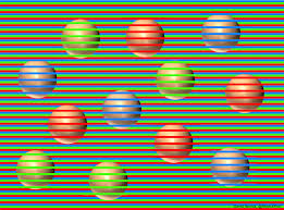 Pardon hypnobutt's luridness, and the 3rd one is more art, but it's stunning. Bad Astronomy Another Brain Frying Optical Illusion What Color Are These Spheres