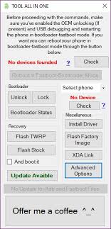 #1.0.2.0 add new generic option to advanced settings (if you want to install a custom recovery or some else on an unsupported device you can try); Tutorial Tool All In One Drivers Unlock Twrp Factory Image Stock Recovery Htcmania