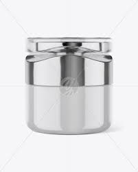 Download Cosmetic Jar Mockup In Jar Mockups On Yellow Images Object Mockups PSD Mockup Templates