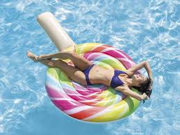 Matelas De Piscine Sucette Intex Matelas De Piscine Accessoires De Piscine Jouets De Piscine