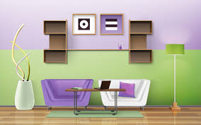 Classroom house wall home living room floor. Living Room Design Free Vectors