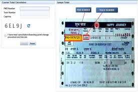 new irctc next generation website how to cancel counter