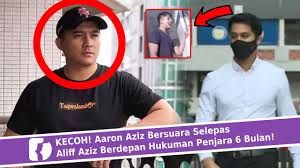 Aaron aziz tidak mahu perbesarkan isu pusat tahfiz yang dikendalikan. Kecoh Aaron Aziz Bersuara Selepas Aliff Aziz Berdepan HukÅ³man Pe Njara 6 Bulan Youtube