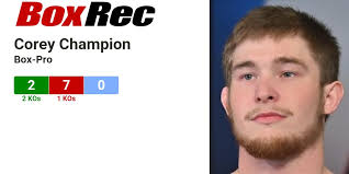 BoxRec: Corey Champion