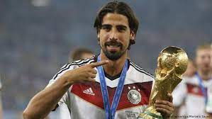 Sami khedira of germany celebrates with teammates scoring his team's fifth goal as brazil players look dejected during the 2014 fifa world cup brazil semi final. Bundesliga 2014 World Cup Winner Sami Khedira Joins Hertha Berlin Sports German Football And Major International Sports News Dw 01 02 2021