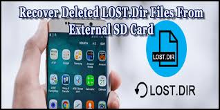 Maybe you would like to learn more about one of these? How To Recover Deleted Lost Dir Files From External Sd Card