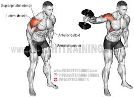 Dumbbell One Arm Lateral Raise Exercise Instructions And Video Shoulder Workout Dumbbell Workout Gym Workout Tips