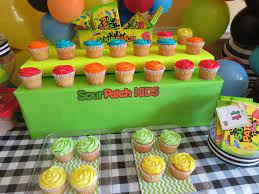 Sour Patch Kids Birthday Party Ideas Photo 6 Of 34 Sour Patch Kids Cake Candy Birthday Party Sour Patch Kids