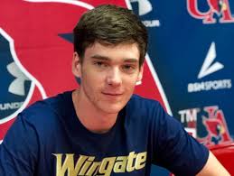 Congratulations to Hayden Gosnell who signed with the Wingate University  Bulldogs to play football. Hayden is a three sport athlete and holds the UA  football record for passing yards. He chose Wingate