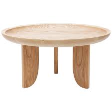 Dish Solid Wood Contemporary Sculptural Carved Side Coffee Table Natural Coffee Table Side Coffee Table Furniture