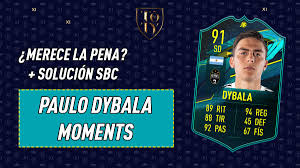 Nif dybala is usable for sure, but just saying that this card is much better than the nif. Fifa 21 Merece La Pena Paulo Dybala Moments Solucion Del Sbc