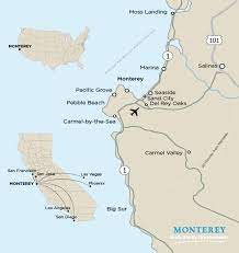 Monterey california google maps has a variety pictures that connected to locate out the most these many pictures of monterey california google maps list may become your inspiration and. What You Need To Know About Getting To Monterey County California