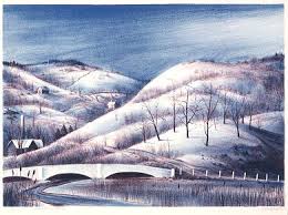 Connecticut Winter By Russell T Limbach American Art American Art Winter Art Museum