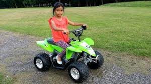 The mission of the quad cities bicycle club to promote, encourage, and support the safe participation in bicycle riding of all ages and abilities, as well as to anticipate and address needs and intere Huge Kids Kawasaki Quad Bike Kids Ride On Surprise Unboxing Assembly Playtime Atv Youtube
