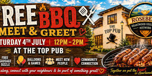 Free Community BBQ and meet and greet!