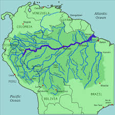 Amazon River Facts Amazon River Amazon Rainforest Rainforest Map