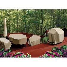 Don't waste your money on this fire pit cover. Two Dogs Designs 44 In Square Polyester Fire Pit Cover In Khaki 2d Fp44445 The Home Depot