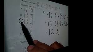 We did not find results for: Pembahasan Latihan Soal Un Matematika Smk Matriks Youtube