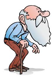 Old Man Walking Illustration Of An Old Man Holding A Cane On Isolated White Bac Aff Illustra Old Man Cartoon Old Man Walking Children S Book Illustration