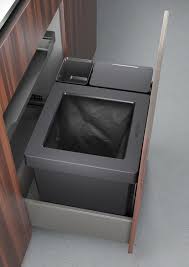 The Average Waste Bin Is Opened 32 Times A Day That Sounded Like A Lot To Us So We Developed A Waste Sy Abfallsystem Kuche Abfallsystem Neue Kuche