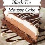 Cool for 10 minutes before you remove the cake from the pan. Black Tie Mousse Cake Mindee S Cooking Obsession
