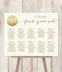 wedding seating chart sign diy gold sparkle wedding sign