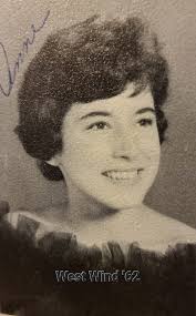 Passing of Ann Hall O'Hart, West Rowan High School Class of 1962