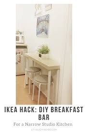Check spelling or type a new query. Create A Small Dining Area In Your Studio With This Simple Diy With These Easy Steps And Materials You Kitchen Bar Table Diy Breakfast Bar Small Dining Area