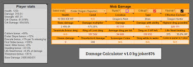 Read more chart printable ?id= ?hypixel : Spreadsheet Skyblock Damage Calculator V1 0 Hypixel Minecraft Server And Maps