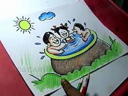 Teach your kids about the changing seasons with these months and seasons worksheets for kindergarten! How To Draw Summer Season Drawing Youtube
