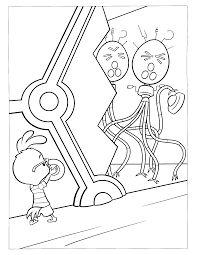 Chicken little with friends coloring pages hellokids sheets. Coloring Page Chiken Little Coloring Pages 8