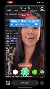Tune in to part 2 of how to use the green screen feature