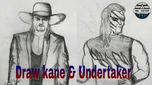 Undertaker by mizusasori on deviantart. How To Draw Undertaker Kane Easily Pencil Art Artist Munda Youtube