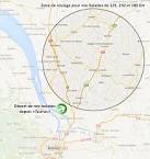 Cars gers garonne river