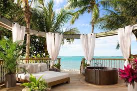Set in the exclusive little palm island resort on little torch key in the florida keys, the crystal clear waters and lush foliage surroundings at this restaurant will make you feel make sure to save room for the dark chocolate coated goat cheese panna cotta or a slice of florida's classic key lime pie. Iconic Little Palm Island Resort Spa Reopens In Florida Keys Hospitality Net