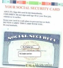 However, while it would seem like a good idea to laminate your social security card, the social security administration actually advises people not to laminate their cards. My New Social Security Card Craig Ging S Home On The Web