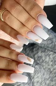 27 Trendy White Acrylic Nails Designs In 2020 Trendy Nail Art Designs Popular Nail Designs Cute Acrylic Nails